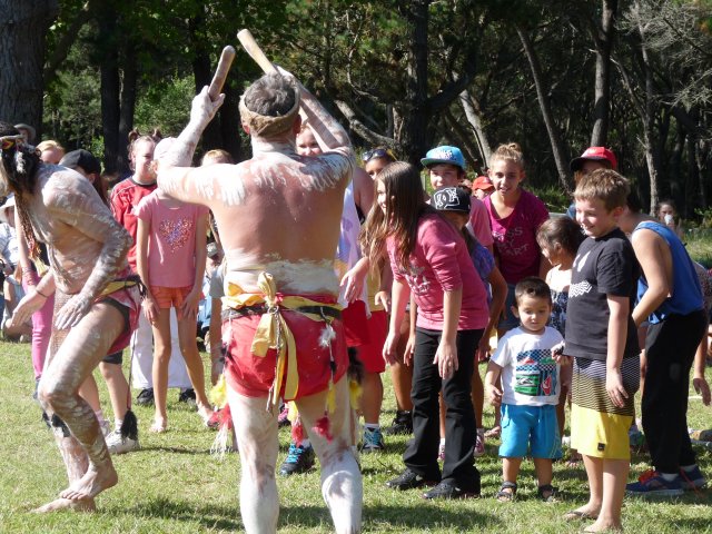 Dancing at Appin Massacre Memorial